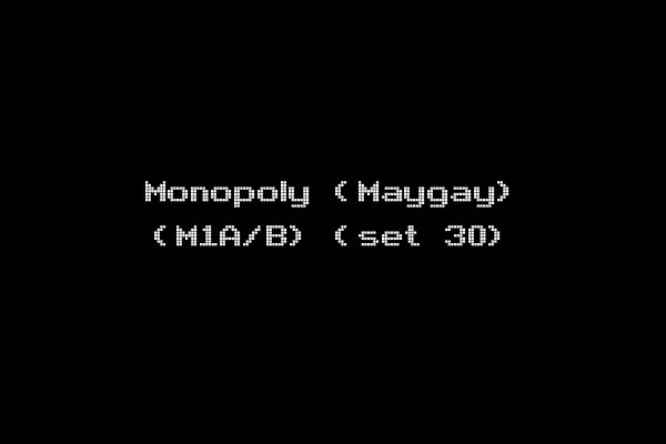 Monopoly (Maygay) (M1A/B) (set 30)