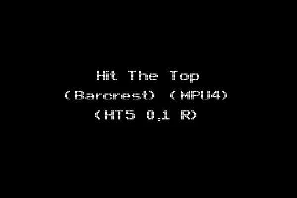 Hit The Top (Barcrest) (MPU4) (HT5 0.1 R)