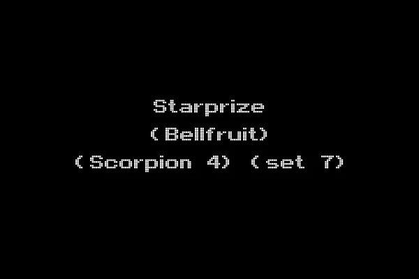 Starprize (Bellfruit) (Scorpion 4) (set 7)