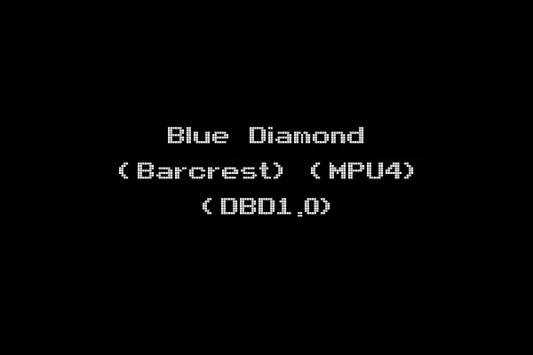 Blue Diamond (Barcrest) (MPU4) (DBD1.0)