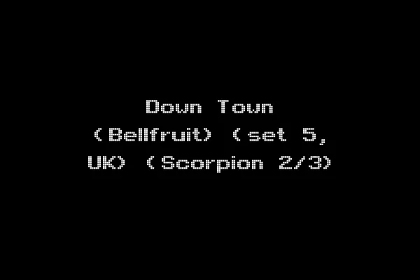 Down Town (Bellfruit) (set 5, UK) (Scorpion 2/3)