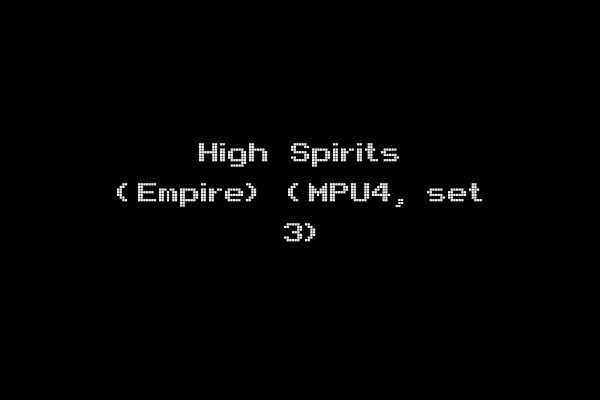 High Spirits (Empire) (MPU4, set 3)