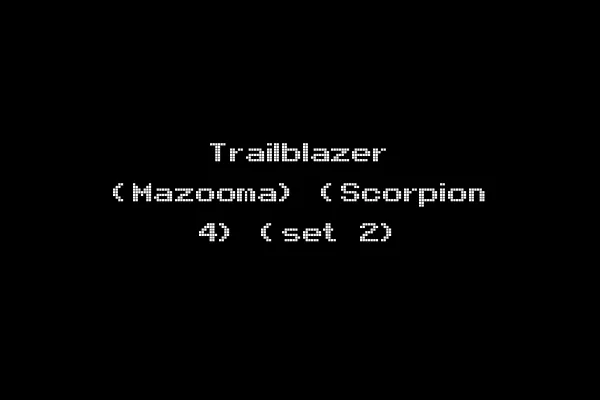 Trailblazer (Mazooma) (Scorpion 4) (set 2)