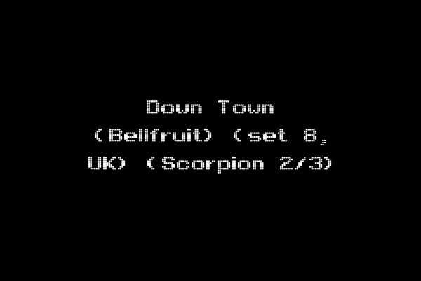 Down Town (Bellfruit) (set 8, UK) (Scorpion 2/3)