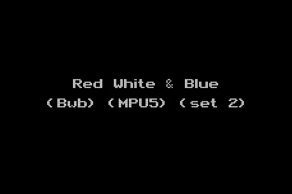 Red White & Blue (Bwb) (MPU5) (set 2)