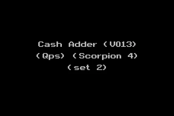 Cash Adder (V013) (Qps) (Scorpion 4) (set 2)