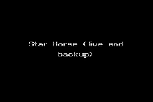 Star Horse (live and backup)