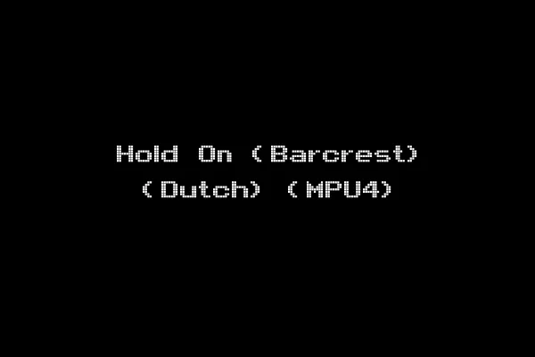 Hold On (Barcrest) (Dutch) (MPU4)