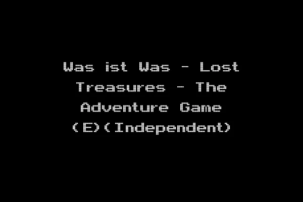 Was ist Was - Lost Treasures - The Adventure Game (E)(Independent)