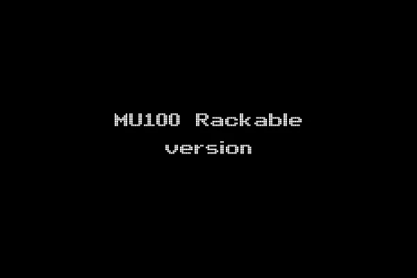 MU100 Rackable version