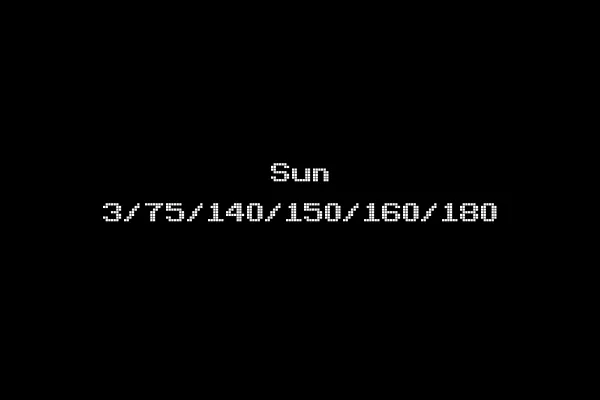 Sun 3/75/140/150/160/180