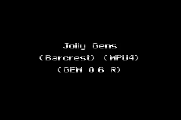 Jolly Gems (Barcrest) (MPU4) (GEM 0.6 R)