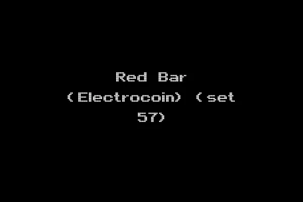 Red Bar (Electrocoin) (set 57)