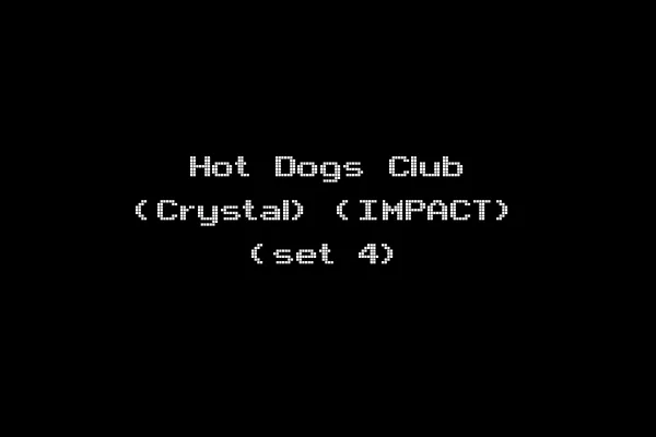 Hot Dogs Club (Crystal) (IMPACT) (set 4)