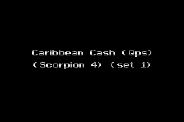 Caribbean Cash (Qps) (Scorpion 4) (set 1)