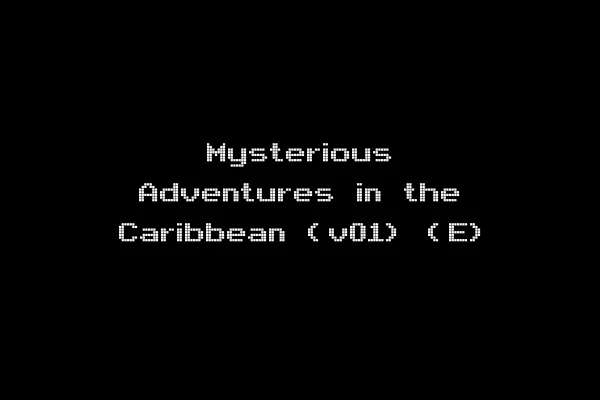 Mysterious Adventures in the Caribbean (v01) (E)