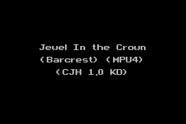 Jewel In the Crown (Barcrest) (MPU4) (CJH 1.0 KD)