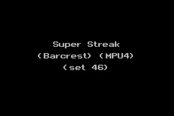 Super Streak (Barcrest) (MPU4) (set 46)