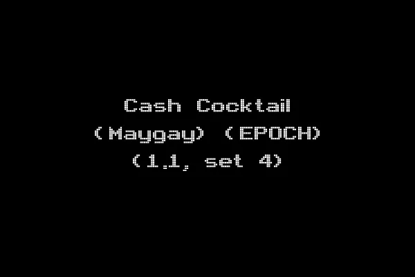 Cash Cocktail (Maygay) (EPOCH) (1.1, set 4)