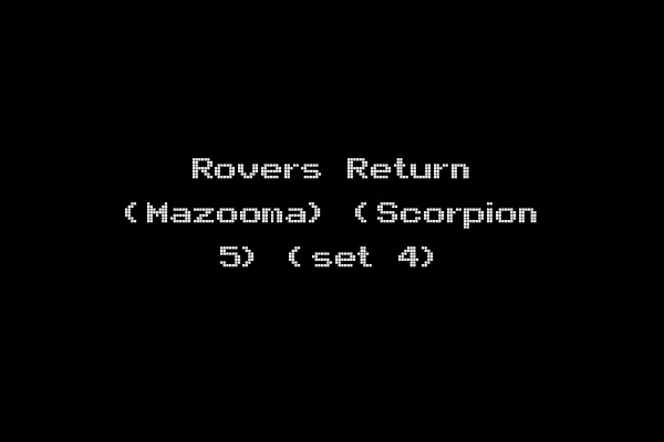 Rovers Return (Mazooma) (Scorpion 5) (set 4)