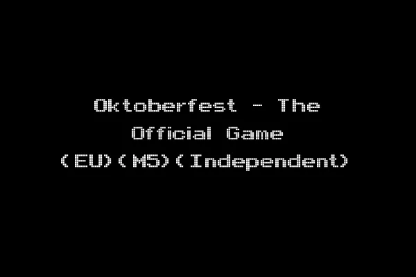Oktoberfest - The Official Game (EU)(M5)(Independent)