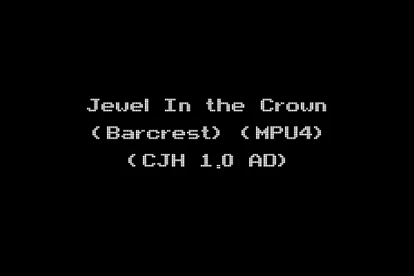 Jewel In the Crown (Barcrest) (MPU4) (CJH 1.0 AD)