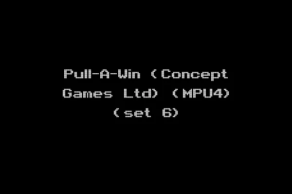 Pull-A-Win (Concept Games Ltd) (MPU4) (set 6)