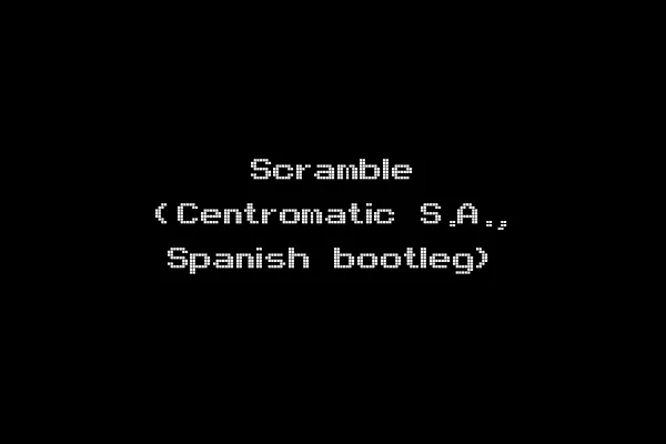 Scramble (Centromatic S.A., Spanish bootleg)