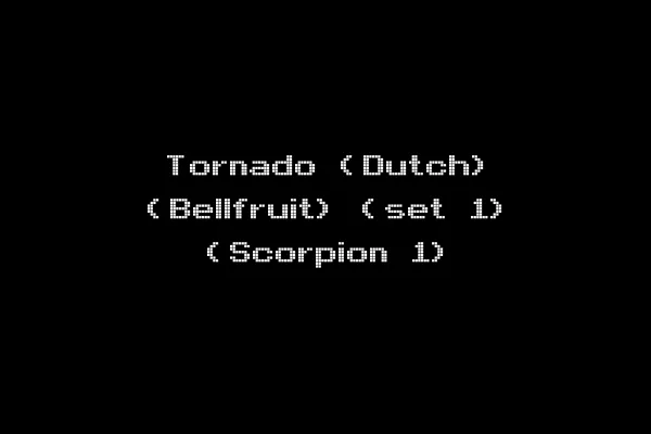 Tornado (Dutch) (Bellfruit) (set 1) (Scorpion 1)