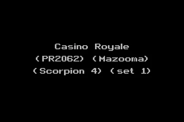 Casino Royale (PR2062) (Mazooma) (Scorpion 4) (set 1)