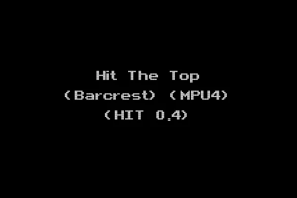 Hit The Top (Barcrest) (MPU4) (HIT 0.4)