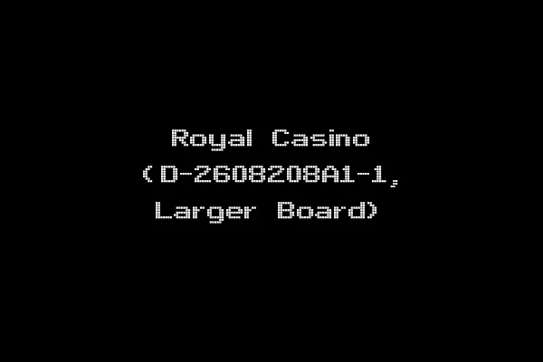 Royal Casino (D-2608208A1-1, Larger Board)