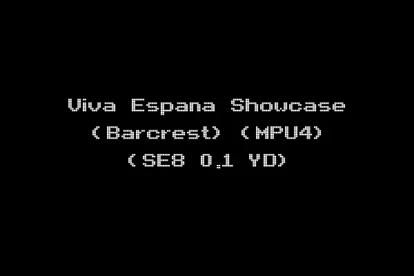 Viva Espana Showcase (Barcrest) (MPU4) (SE8 0.1 YD)
