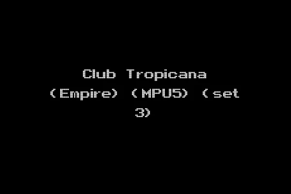 Club Tropicana (Empire) (MPU5) (set 3)