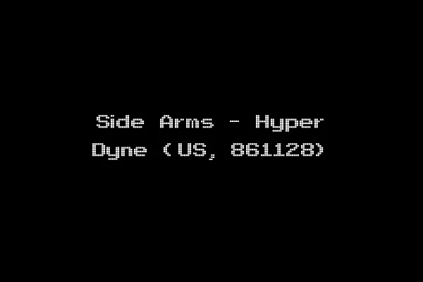 Side Arms - Hyper Dyne (US, 861128)