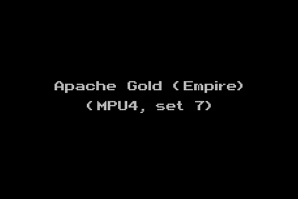 Apache Gold (Empire) (MPU4, set 7)