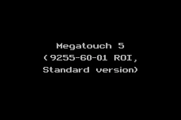 Megatouch 5 (9255-60-01 ROI, Standard version)