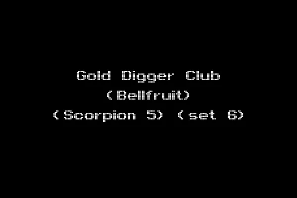 Gold Digger Club (Bellfruit) (Scorpion 5) (set 6)