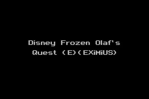 Disney Frozen Olaf's Quest (E)(EXiMiUS)