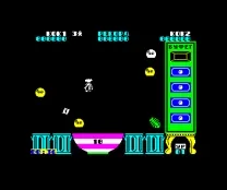 Povar / Sobrat' Buran / Agroprom (Arcade multi-game bootleg of ZX Spectrum 'Cookie', 'Jetpac' & 'Pssst')