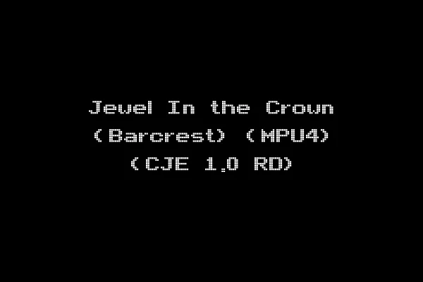Jewel In the Crown (Barcrest) (MPU4) (CJE 1.0 RD)