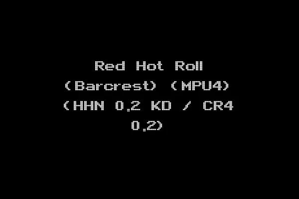 Red Hot Roll (Barcrest) (MPU4) (HHN 0.2 KD / CR4 0.2)