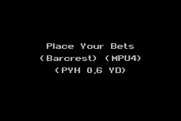 Place Your Bets (Barcrest) (MPU4) (PYH 0.6 YD)