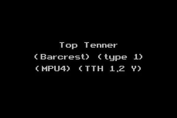 Top Tenner (Barcrest) (type 1) (MPU4) (TTH 1.2 Y)