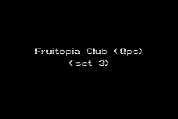 Fruitopia Club (Qps) (set 3)