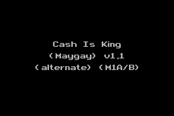 Cash Is King (Maygay) v1.1 (alternate) (M1A/B)