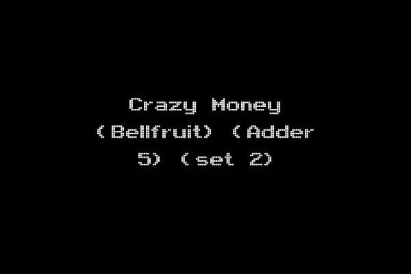 Crazy Money (Bellfruit) (Adder 5) (set 2)