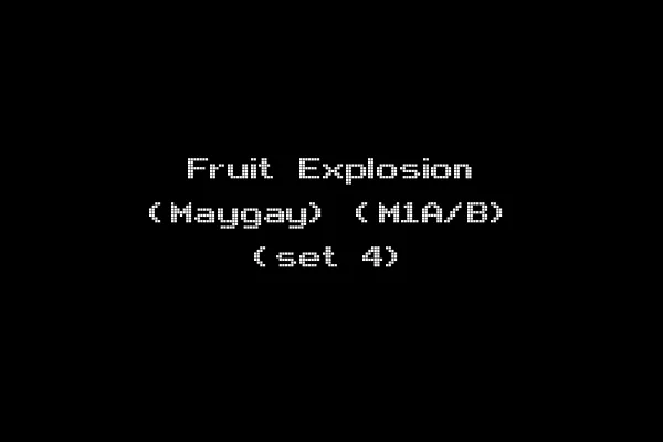 Fruit Explosion (Maygay) (M1A/B) (set 4)