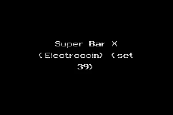 Super Bar X (Electrocoin) (set 39)