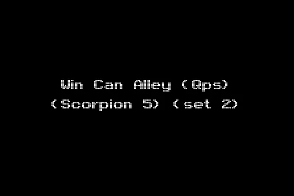 Win Can Alley (Qps) (Scorpion 5) (set 2)